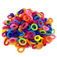 Load image into Gallery viewer, Wholesale 100 Pcs Colorful Child Kids Hair Holders Cute Rubber Hair Band Elastics Accessories Girl Charms Tie Gum