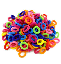 Load image into Gallery viewer, Wholesale 100 Pcs Colorful Child Kids Hair Holders Cute Rubber Hair Band Elastics Accessories Girl Charms Tie Gum