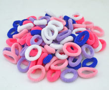 Load image into Gallery viewer, Wholesale 100 Pcs Colorful Child Kids Hair Holders Cute Rubber Hair Band Elastics Accessories Girl Charms Tie Gum