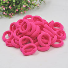 Load image into Gallery viewer, Aikelina 50 Pcs/LOT hair accessories FOR girls and kids RUBBER BANDS BLACK WHITE 2017 The ponytail holder Elastic Hair Bands