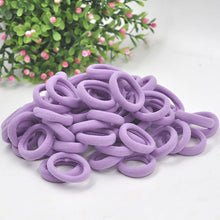 Load image into Gallery viewer, Aikelina 50 Pcs/LOT hair accessories FOR girls and kids RUBBER BANDS BLACK WHITE 2017 The ponytail holder Elastic Hair Bands