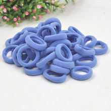 Load image into Gallery viewer, Aikelina 50 Pcs/LOT hair accessories FOR girls and kids RUBBER BANDS BLACK WHITE 2017 The ponytail holder Elastic Hair Bands