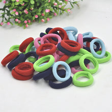 Load image into Gallery viewer, Aikelina 50 Pcs/LOT hair accessories FOR girls and kids RUBBER BANDS BLACK WHITE 2017 The ponytail holder Elastic Hair Bands