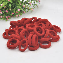 Load image into Gallery viewer, Aikelina 50 Pcs/LOT hair accessories FOR girls and kids RUBBER BANDS BLACK WHITE 2017 The ponytail holder Elastic Hair Bands