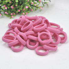 Load image into Gallery viewer, Aikelina 50 Pcs/LOT hair accessories FOR girls and kids RUBBER BANDS BLACK WHITE 2017 The ponytail holder Elastic Hair Bands