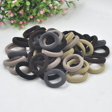 Load image into Gallery viewer, Aikelina 50 Pcs/LOT hair accessories FOR girls and kids RUBBER BANDS BLACK WHITE 2017 The ponytail holder Elastic Hair Bands