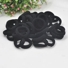Load image into Gallery viewer, Aikelina 50 Pcs/LOT hair accessories FOR girls and kids RUBBER BANDS BLACK WHITE 2017 The ponytail holder Elastic Hair Bands