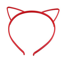 Load image into Gallery viewer, kids black cat ears head bands fashion Lady Girl Hairband Sexy Self Headband Baby birthday party Hair Accessories for Women hoop