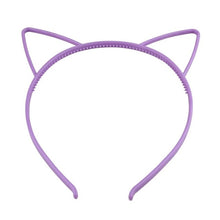 Load image into Gallery viewer, kids black cat ears head bands fashion Lady Girl Hairband Sexy Self Headband Baby birthday party Hair Accessories for Women hoop