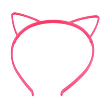 Load image into Gallery viewer, kids black cat ears head bands fashion Lady Girl Hairband Sexy Self Headband Baby birthday party Hair Accessories for Women hoop