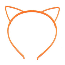 Load image into Gallery viewer, kids black cat ears head bands fashion Lady Girl Hairband Sexy Self Headband Baby birthday party Hair Accessories for Women hoop