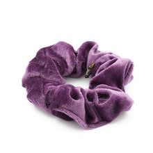 Load image into Gallery viewer, 1PC Women Elegant Velvet Solid Elastic Hair Bands Ponytail Holder Scrunchies Tie Hair Rubber Band Headband Lady Hair Accessories