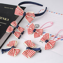 Load image into Gallery viewer, M MISM 1set=7pcs Children Accessories Hairband Hairpins Gum for Hair Baby Girls Lovely Bow Headwear Hair clip Headband