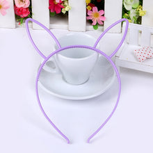 Load image into Gallery viewer, kids black cat ears head bands fashion Lady Girl Hairband Sexy Self Headband Baby birthday party Hair Accessories for Women hoop