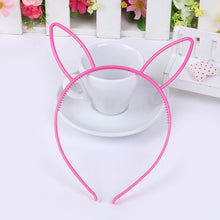 Load image into Gallery viewer, kids black cat ears head bands fashion Lady Girl Hairband Sexy Self Headband Baby birthday party Hair Accessories for Women hoop