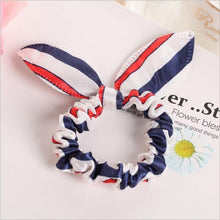 Load image into Gallery viewer, Rabbit Ears Hair Band Children Kids Hair Accessories Scrunchies Elastic Hair Band For Women Girl Rubber Band Polka Dot Hair Rope