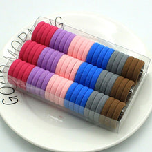 Load image into Gallery viewer, 3cm 66pcs/ box cute Candy Colour elastic hair band Rubber Bands Kids hairband Hair Accessories for Girl Headband Hair Rope