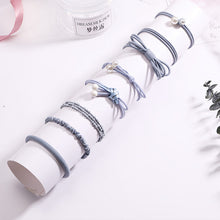 Load image into Gallery viewer, Fashion 8/12/15pcs Women Elegant Elastic Hair Bands Ponytail Holder Rubber Bands Girls Cute Scrunchie Headbands Hair Accessories
