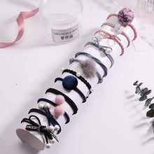 Load image into Gallery viewer, Fashion 8/12/15pcs Women Elegant Elastic Hair Bands Ponytail Holder Rubber Bands Girls Cute Scrunchie Headbands Hair Accessories