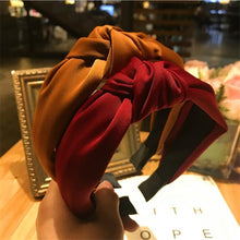 Load image into Gallery viewer, Haimeikang Solid Colors Hair  Knotted Hair Band for Women Headbands Hairbands Headwear 2018 New Arrival