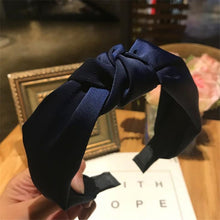 Load image into Gallery viewer, Haimeikang Solid Colors Hair  Knotted Hair Band for Women Headbands Hairbands Headwear 2018 New Arrival