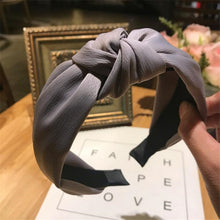 Load image into Gallery viewer, Haimeikang Solid Colors Hair  Knotted Hair Band for Women Headbands Hairbands Headwear 2018 New Arrival