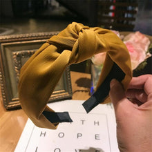 Load image into Gallery viewer, Haimeikang Solid Colors Hair  Knotted Hair Band for Women Headbands Hairbands Headwear 2018 New Arrival