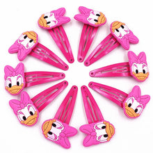 Load image into Gallery viewer, 10PCS Nylon Mickey Minnie Daisy Elastic Hair Rubber Band children Headband Kids Hair Accessories Girl Hair Band cartoon Hair gum