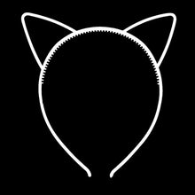 Load image into Gallery viewer, kids black cat ears head bands fashion Lady Girl Hairband Sexy Self Headband Baby birthday party Hair Accessories for Women hoop