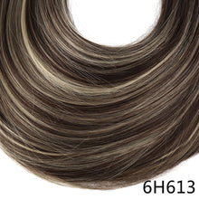 Load image into Gallery viewer, SARLA 24" 28" Wrap Synthetic Ponytail Hair Extension Ponytail Hair Clip Ponytail Wig Pony Tail Flase Hairpiece Hair Tail Hair