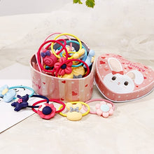 Load image into Gallery viewer, 20pcs/Lot New Gift Box Packed Girls Cute Cartoon Elastic Hair Bands Headwear Scrunchies Rubber Bands Headbands Hair Accessories