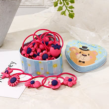 Load image into Gallery viewer, 20pcs/Lot New Gift Box Packed Girls Cute Cartoon Elastic Hair Bands Headwear Scrunchies Rubber Bands Headbands Hair Accessories