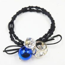 Load image into Gallery viewer, 1PCS Lovely Clover Gray Ball Elastic Hair Bands Toys For Girls Handmade Bow Headband Scrunchy Kids Hair Accessories For Womens