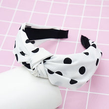Load image into Gallery viewer, twdvs Top Knot Turban Headband Elastic Hairband Hair Accessories for Girls No Slip Stay on Knotted Head band Hair Band for Women