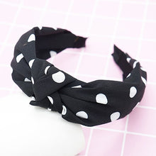 Load image into Gallery viewer, twdvs Top Knot Turban Headband Elastic Hairband Hair Accessories for Girls No Slip Stay on Knotted Head band Hair Band for Women