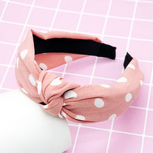 Load image into Gallery viewer, twdvs Top Knot Turban Headband Elastic Hairband Hair Accessories for Girls No Slip Stay on Knotted Head band Hair Band for Women
