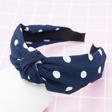 Load image into Gallery viewer, twdvs Top Knot Turban Headband Elastic Hairband Hair Accessories for Girls No Slip Stay on Knotted Head band Hair Band for Women