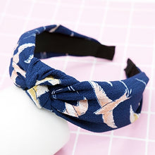 Load image into Gallery viewer, twdvs Top Knot Turban Headband Elastic Hairband Hair Accessories for Girls No Slip Stay on Knotted Head band Hair Band for Women