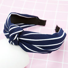 Load image into Gallery viewer, twdvs Top Knot Turban Headband Elastic Hairband Hair Accessories for Girls No Slip Stay on Knotted Head band Hair Band for Women