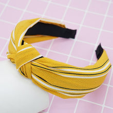 Load image into Gallery viewer, twdvs Top Knot Turban Headband Elastic Hairband Hair Accessories for Girls No Slip Stay on Knotted Head band Hair Band for Women