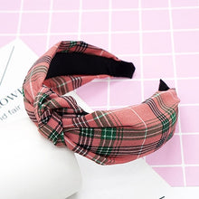Load image into Gallery viewer, twdvs Top Knot Turban Headband Elastic Hairband Hair Accessories for Girls No Slip Stay on Knotted Head band Hair Band for Women