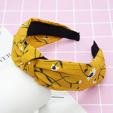 Load image into Gallery viewer, twdvs Top Knot Turban Headband Elastic Hairband Hair Accessories for Girls No Slip Stay on Knotted Head band Hair Band for Women