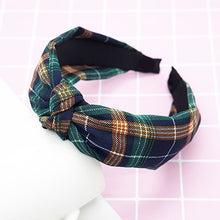 Load image into Gallery viewer, twdvs Top Knot Turban Headband Elastic Hairband Hair Accessories for Girls No Slip Stay on Knotted Head band Hair Band for Women
