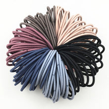 Load image into Gallery viewer, 50pcs/lot 5CM Hair Accessories women Rubber bands Scrunchy Elastic Hair Bands Girls Headband decorations ties  Gum for hair