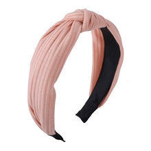 Load image into Gallery viewer, Haimeikang Solid Colors Hair  Knotted Hair Band for Women Headbands Hairbands Headwear 2018 New Arrival