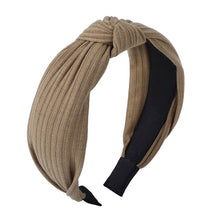 Load image into Gallery viewer, Haimeikang Solid Colors Hair  Knotted Hair Band for Women Headbands Hairbands Headwear 2018 New Arrival