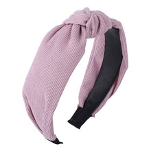 Load image into Gallery viewer, Haimeikang Solid Colors Hair  Knotted Hair Band for Women Headbands Hairbands Headwear 2018 New Arrival