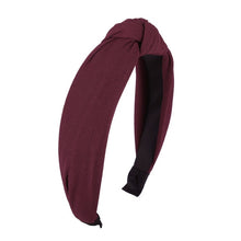 Load image into Gallery viewer, Haimeikang Solid Colors Hair  Knotted Hair Band for Women Headbands Hairbands Headwear 2018 New Arrival