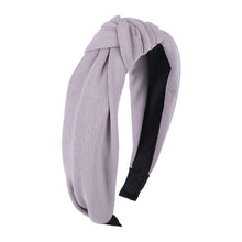 Load image into Gallery viewer, Haimeikang Solid Colors Hair  Knotted Hair Band for Women Headbands Hairbands Headwear 2018 New Arrival