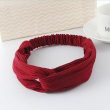Load image into Gallery viewer, Women Flora Printed Headband Rope Elastic Hair Bands Hair Gum Clip Women Female Turban Hair Accessories haarbanden voor vrouwen